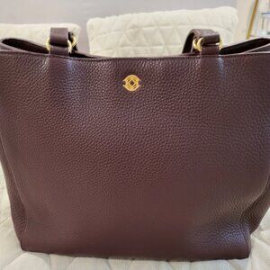 "Dagne Dover Allyn Tote (Medium) - Oxblood, Perfect Condition!"